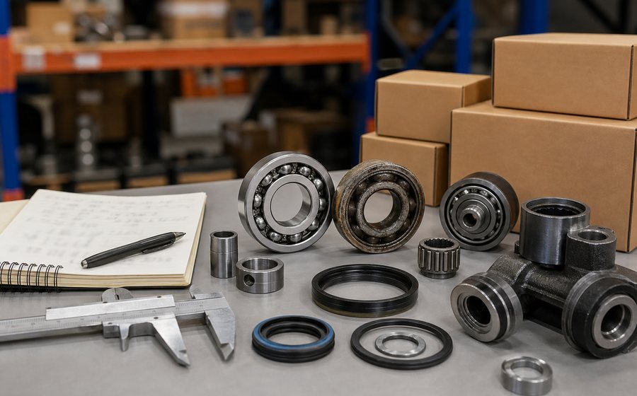 Specialist forklift bearings, seals and hard-to-find parts