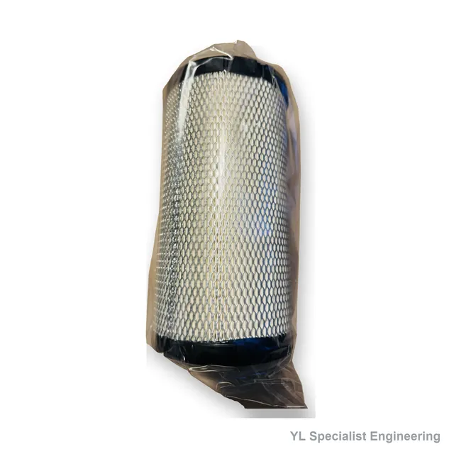 Air intake filter element for Toyota forklift internal combustion engine, new replacement part — part 17743-23600-71