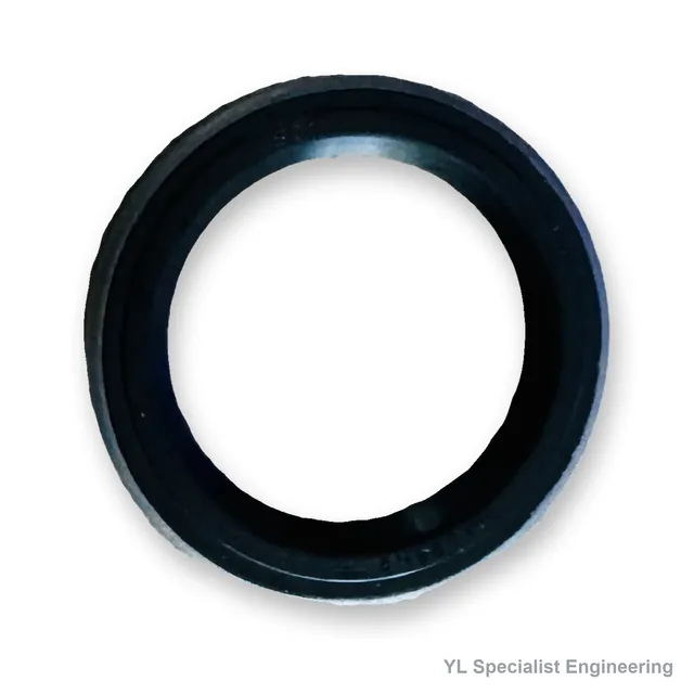 Metal-cased steering knuckle dust/oil seal 28 x 39 for Toyota forklift — part 43233-23320-71Y