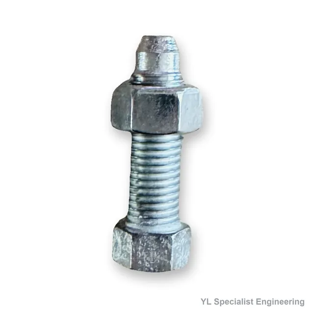 King pin locking bolt and nut set for Toyota forklift steering — part 90109-10015-71B