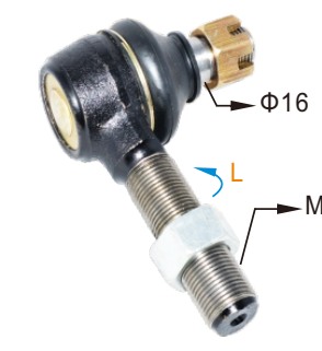 Nichiyu Tie Rod End — part 31230-02520; Φ16; L; M20