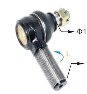 Tcm Tie Rod End — part 24234-30561; Φ18; L; M22
