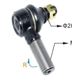 Komatsu Tie Rod End — part 34B-24-11403; Φ20; M20; R