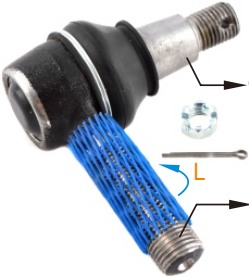 Komatsu Tie Rod End — part 3EA-24-31410; Φ18; L; M16