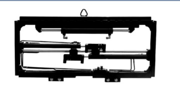Truck 3–3.5 Ton; shifting range ±100 mm; frame width 1300 mm; weight 110 kg; HCG 27; ET 64; mounting class CL3 (ISO 2330); opening range 300–1175 mm; fork pocket width 100–125 mm — part YL-263399